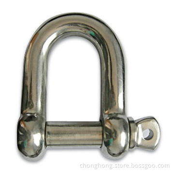 Shackle, Made of Stainless Steel, Customized Designs are Accepted